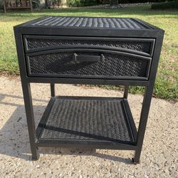Black Nightstand/Accent Table/End Table