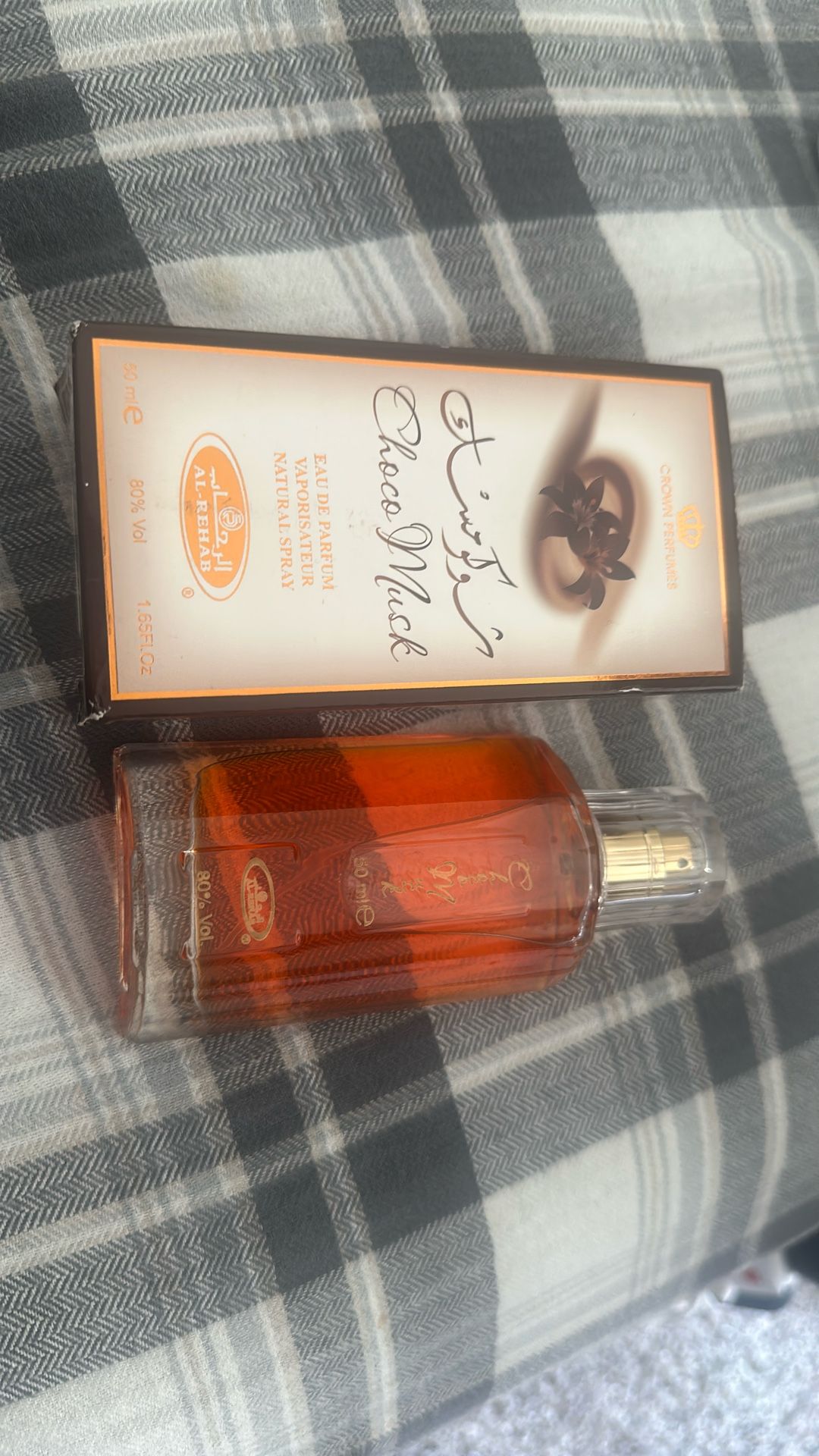 Choco Musk fragrance spray