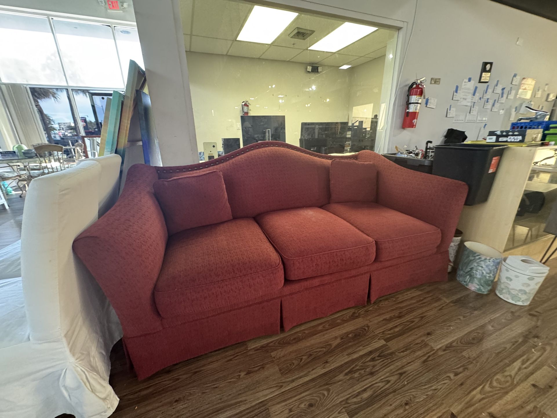 Red Sofa Couch