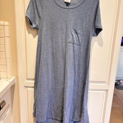 LuLaRoe Blue t-shirt dress size XS