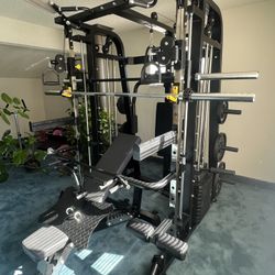 💥❗️FREE ASSEMBELY/DELIVERY🚚💥❗️SM 300 BUNDLE✅ WEIGHT SET✅  HEAVY DUTY Ad-BENCH✅ 7ft BARBELL✅💥🔥