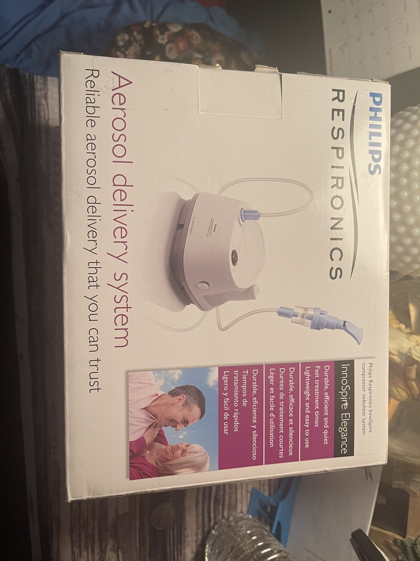 Philips Resporonics Compressed Nebulizer System Brand New