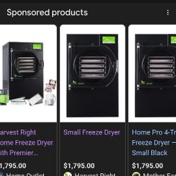 Home Pro Freeze Dryer Small Brand New!