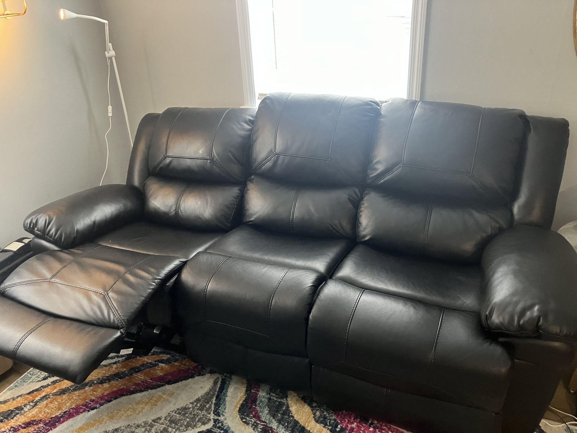 3 Seater (Both Side) Recliner With LED Bar