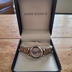 Used Only Once, Vintage Anne Klein II Women's Watch with Box