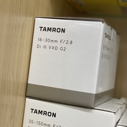 Tamron 16-30mm F2.8 G2 Lens Z Mount