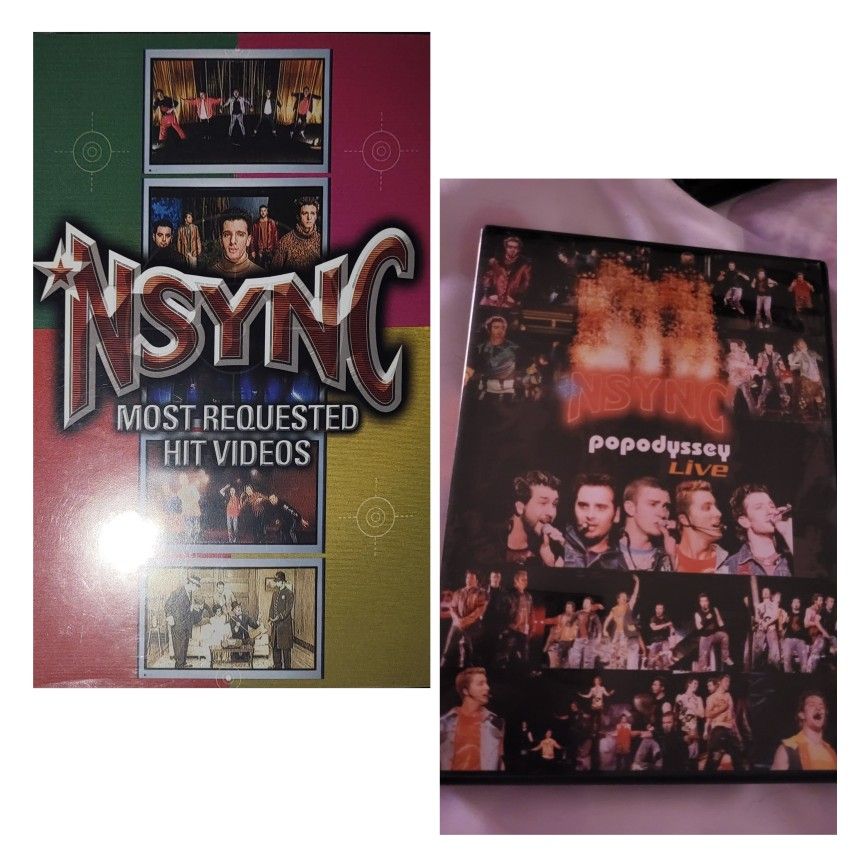 (2) Nsync DVDs