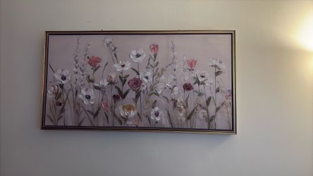 Large Hand Painted Wall Art! 