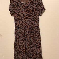 Kids XL Rayon/spandex Print Dress