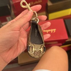 Gucci Monogram Shoe Keychain