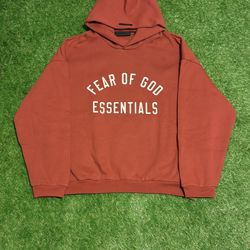 Crimson Essential Hoodie