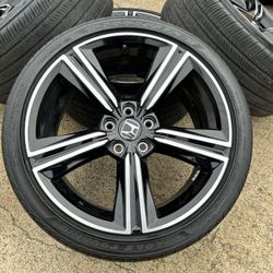 (4) 2024 19" Honda Accord OEM Sport wheels rims 60307 190340 USED TIRES 20%