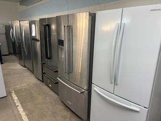 2 LOCATIONS -USED REFRIGERATORS -FREE DELIVERY -120 DAY WARRANTY