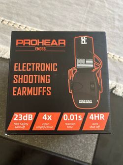 Prohear EM066 Electronic Shooting Earmuffs