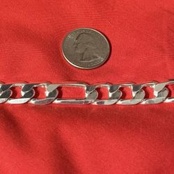 12mm 925 Sterling Silver Bracelet 