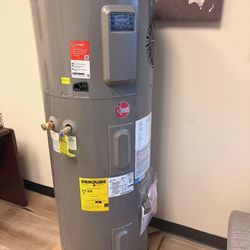 New Rheem Electric Hybrid Water Heater 240v 50 Gallon