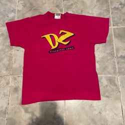 Vintage Discovery Zone Spellout Kids Children Youth SZ L (14-16) Tultex T-Shirt