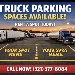 Rare Opportunity Commercial Truck Parking Downtown Orlando