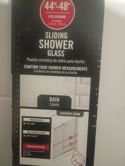 Shower door panels