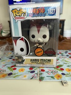 Funko Pop! Naruto Shippuden Anbu Itachi Chase Chalice Exclusive w/.5mm Protector