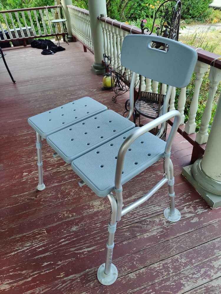 Shower Transferr Chair 400lb VGC $18