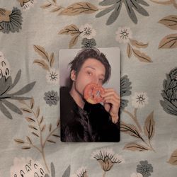 Ateez Golden Hour Part 4 Wooyoung Europe Exclusive Pretzel Photocard