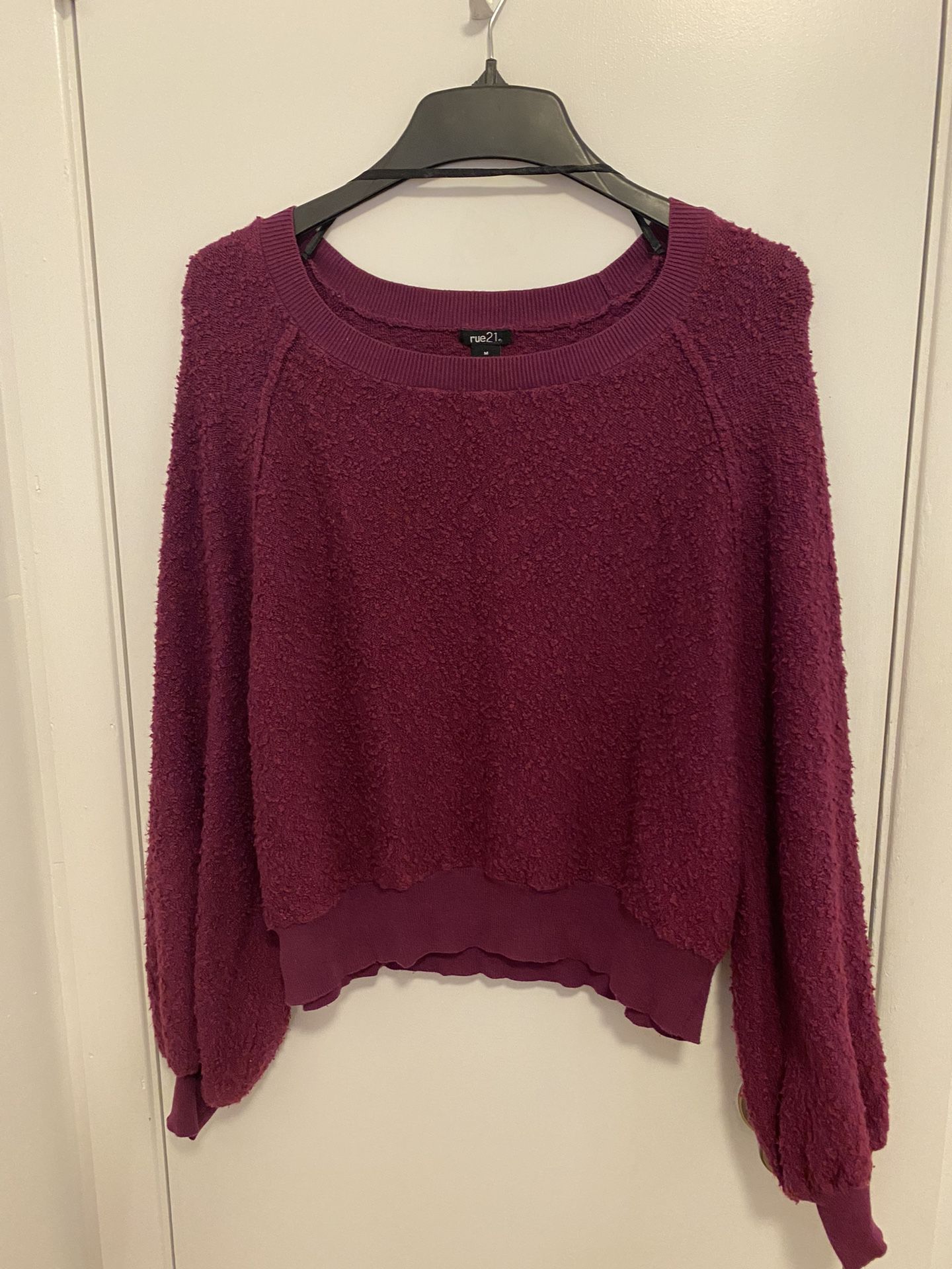 Burgundy Rue21 Sweater