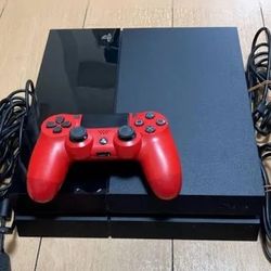 PlayStation 4 With Controller And Game 1tb