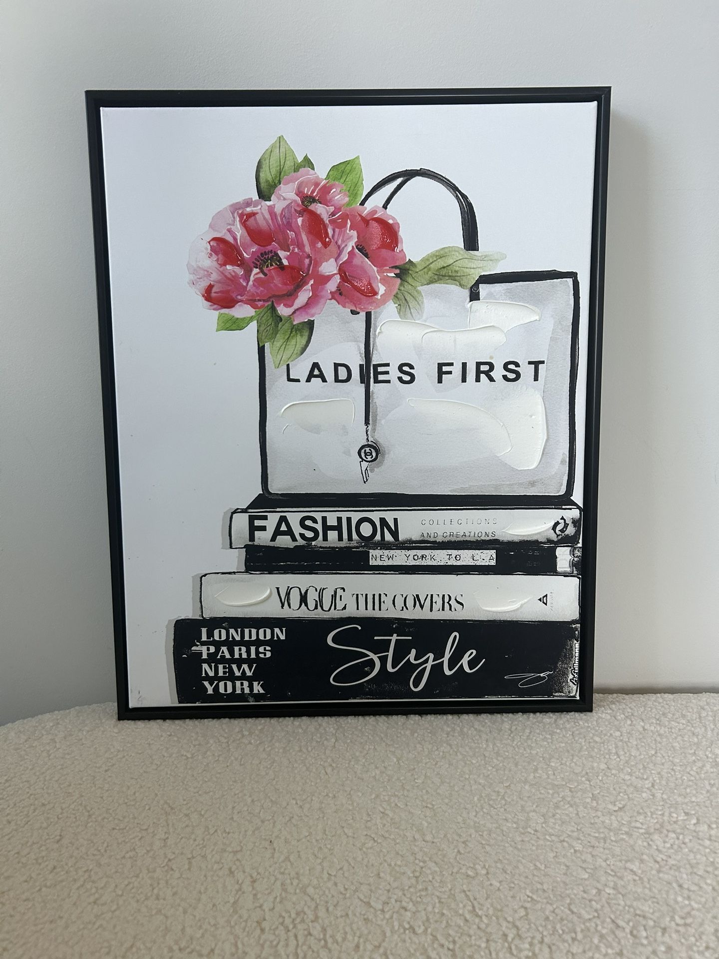 Vogue Fashion Canvas Wall art
