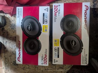 Pioneer speakers and radio