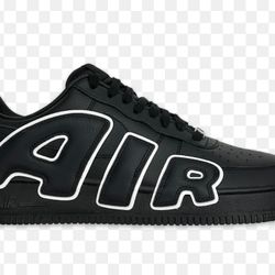 cpfm black air force 1’s