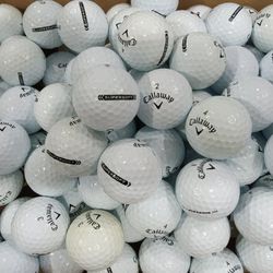 50 Used Callaway Super Soft Balls In Excellent Condition (NM To 4A)
