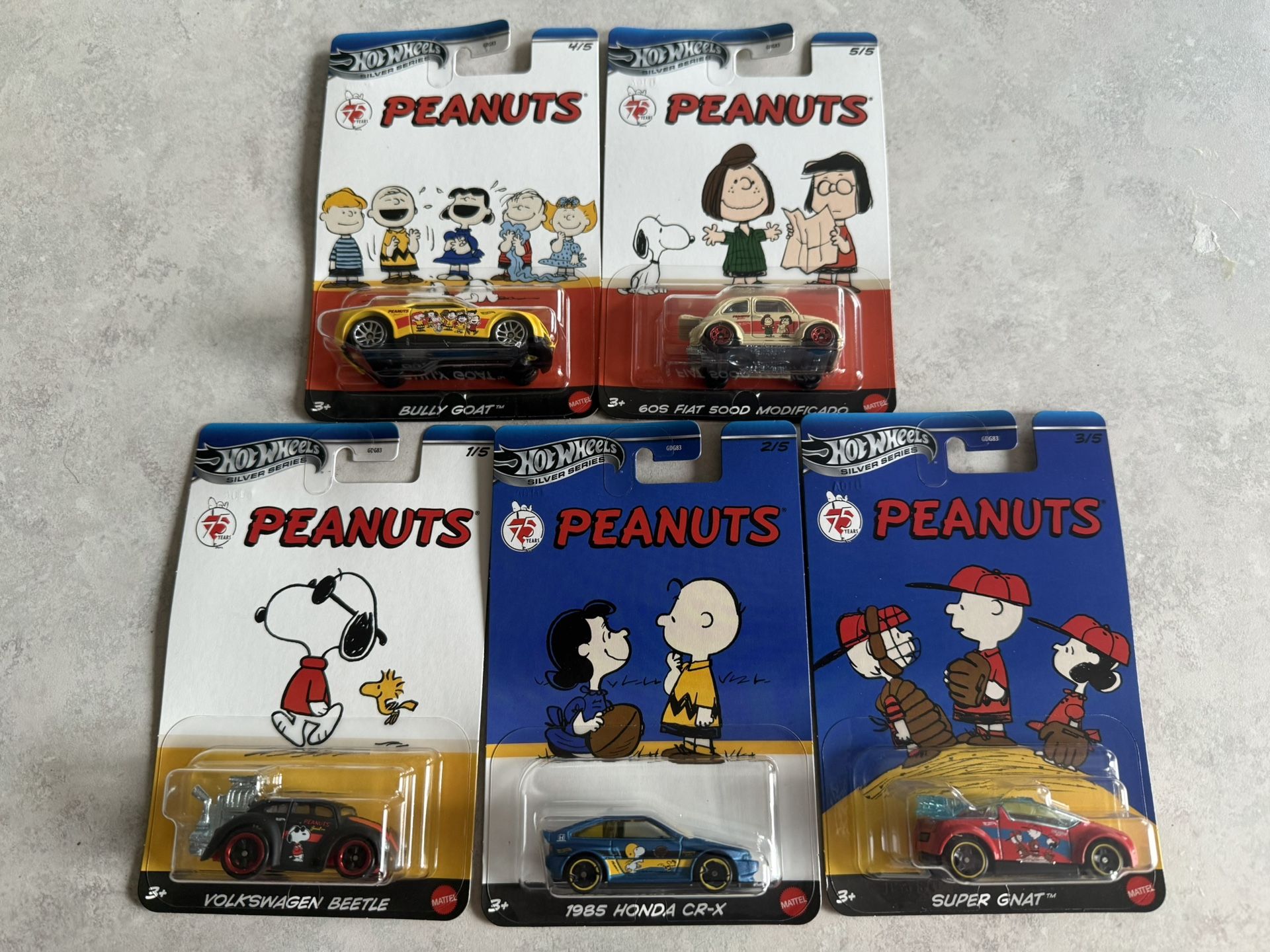 2025 Hot Wheels Silver Series Peanuts