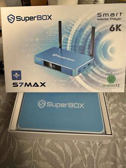 SUPERBOX • VSEEBOX • S7 MAX • S7 PRO • S7 ULTRA • V6 PLUS • V6 MAX • ELITE ULTRA SMART TV BOX • STREAMING DEVICE • 4K MEDIA PLAYER • ANDROID TV BOX • 