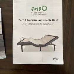 ENSO XL Twin P300 Adjustable Mattress And Frame - NEW