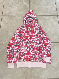 Rare Bape X Hello Kitty Collaboration Hoodie