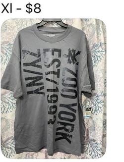 New XL mens tshirts