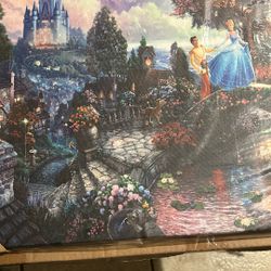 Cinderella canvas picture