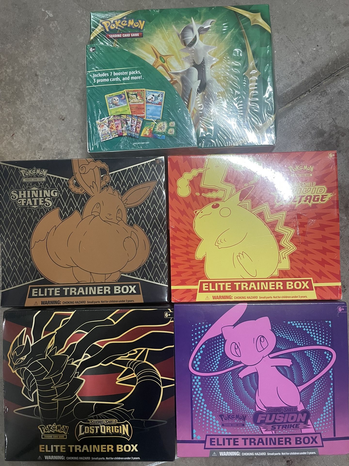 Pokemon Trading Card Games ETB
