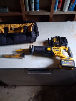 New Dewalt 60v reciprocating sawzall