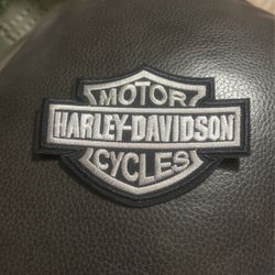 Harley Davidson Logo  Embroidered Patch to Iron On