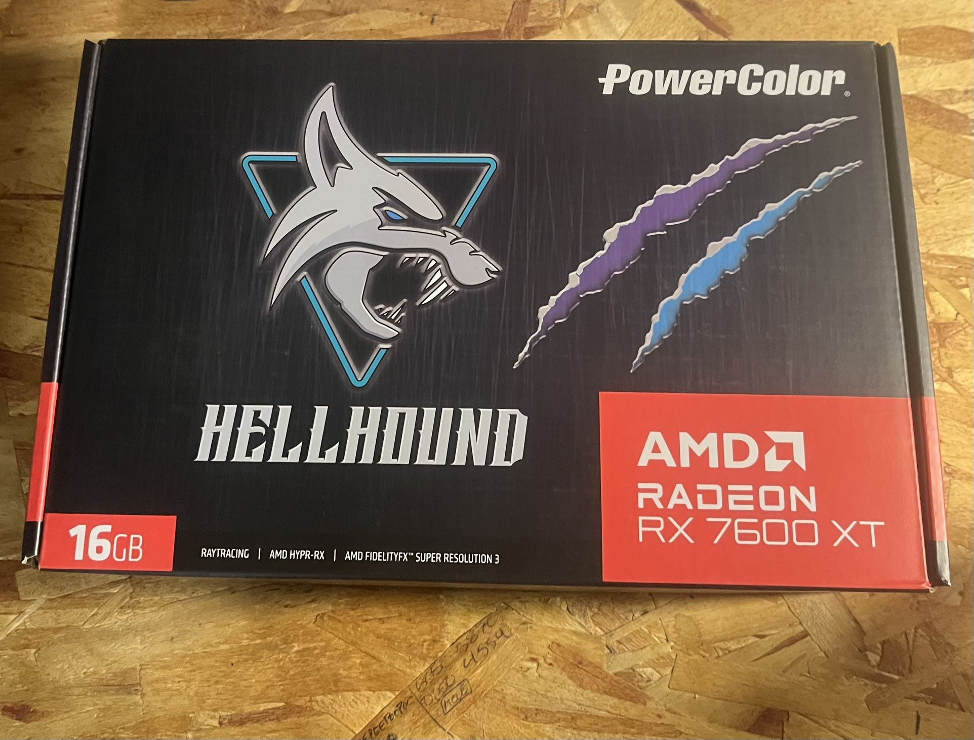 Powercolor Hellhound Radeon Rx 7600 XT 16gb