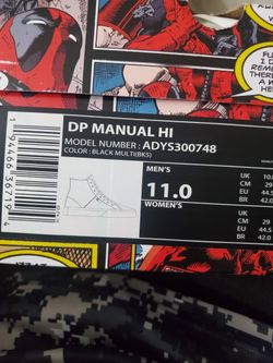 Mens Deadpool DC Shoes