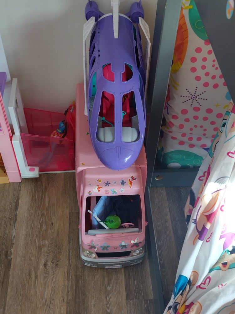 Barbie Camper And jet