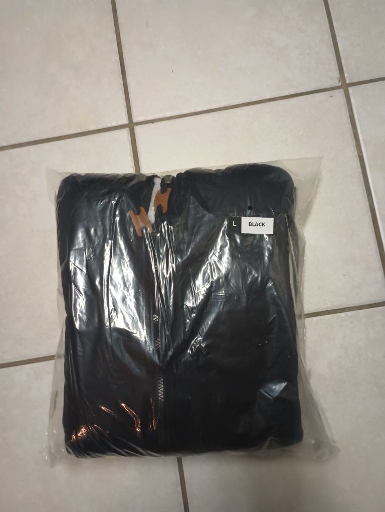 Sherpa Line Hoodies jacket