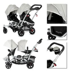 Dream on Me Track Tandem Stroller 