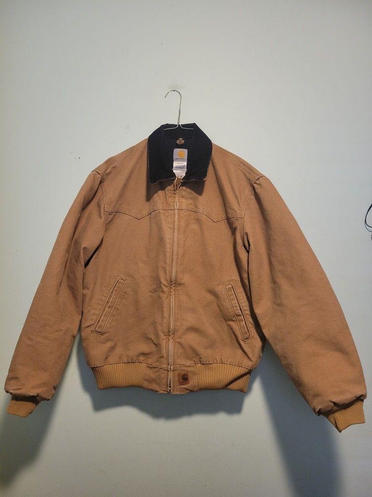 Carhartt Jacket Santa Fe J14 CML Large for Sale in Silver Carhartt Jacket Santa Fe J14 CML Large for Sale in Silver