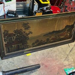 Vintage Painting From R. E. Ruhell