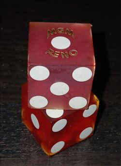 VINTAGE RENO MGM GRAND DICE