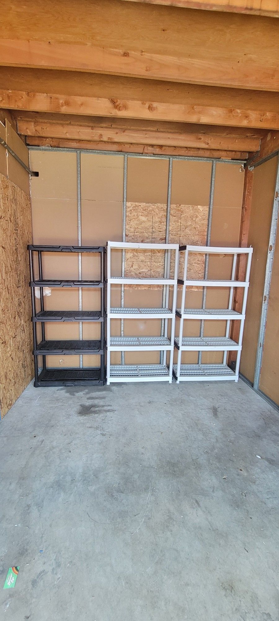 Large sturdy shelves  Fully Assembled 